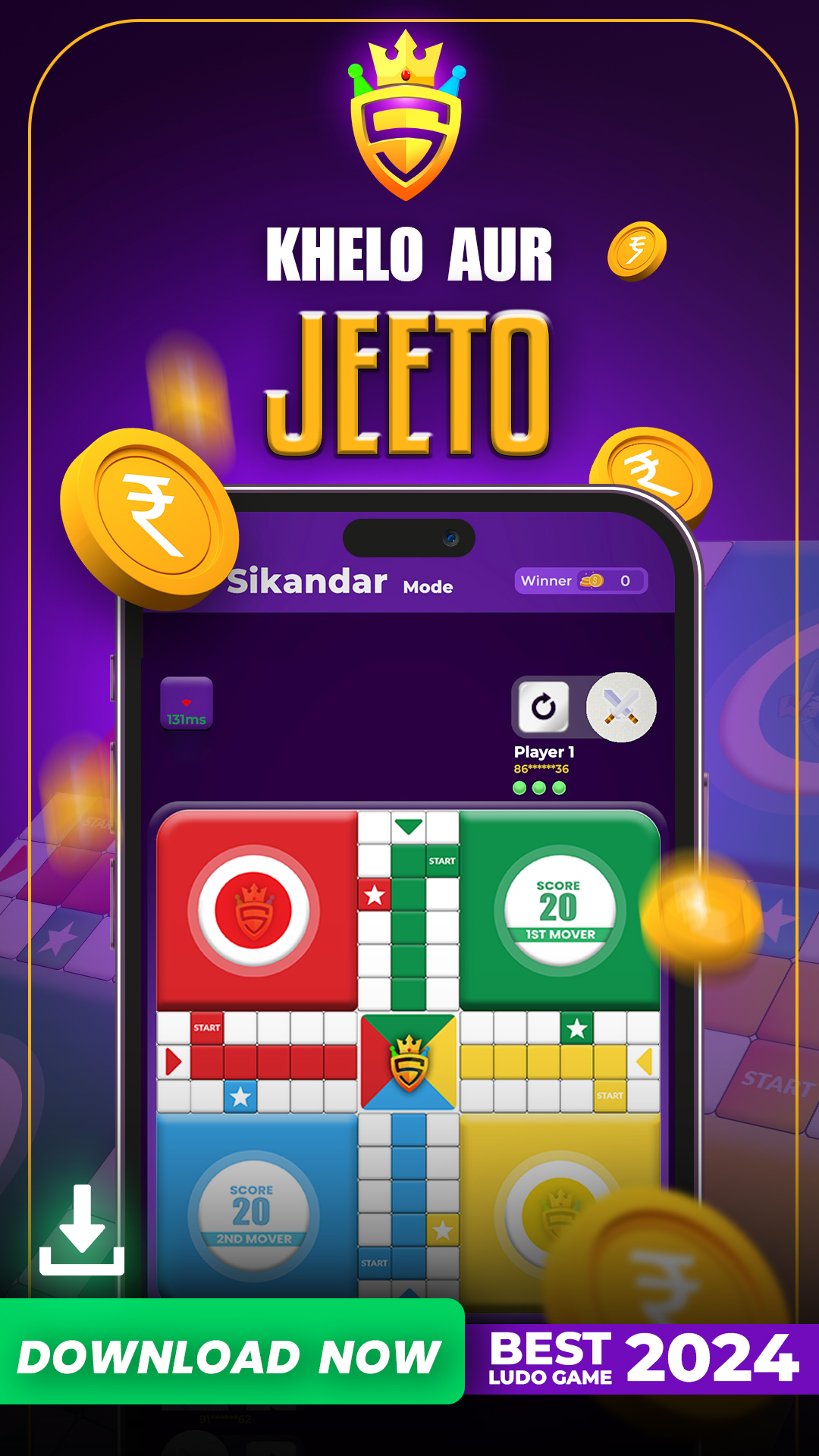 SikandarJi Ludo – Play Ludo & Earn Real Money 2